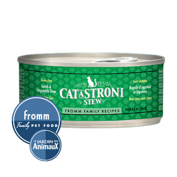 Canned cat food Fromm CATaSTRONI- Lamb and vegetable stew 5.5oz