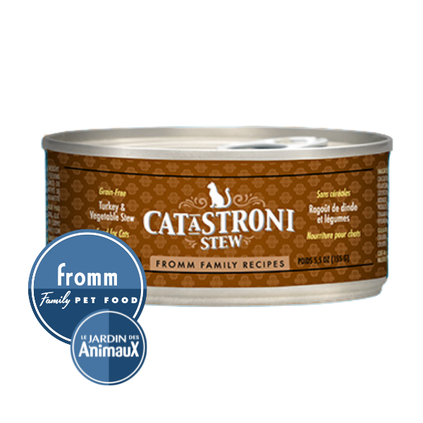 Canned cat food Fromm CATaSTRONI- Turkey and vegetable stew 5.5oz