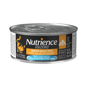 Aliment SubZero Nutrience Sans grains Pâté pour chats adultes, formulation Vallée du Fraser, 85 g (3 oz)