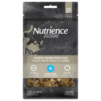 Load image into Gallery viewer, Gâteries Nutrience SubZero Sans grains à protéines multiples, Poulet, foie de poulet et foie de canard, 30g
