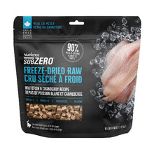 Load image into Gallery viewer, Nourriture Nutrience SubZero Cru Séché à froid pour chat, Repas de Poisson Blanc et Canneberge
