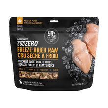 Load image into Gallery viewer, Nourriture Nutrience SubZero Cru Séché à froid pour chat, Repas de Poulet et Patate Douce
