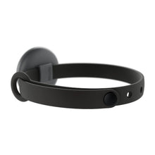 Load image into Gallery viewer, Nuvuq Collier ajustable avec attache de sécurité pour chat - Noir - Avec étui pour &quot;Airtag&quot; gris
