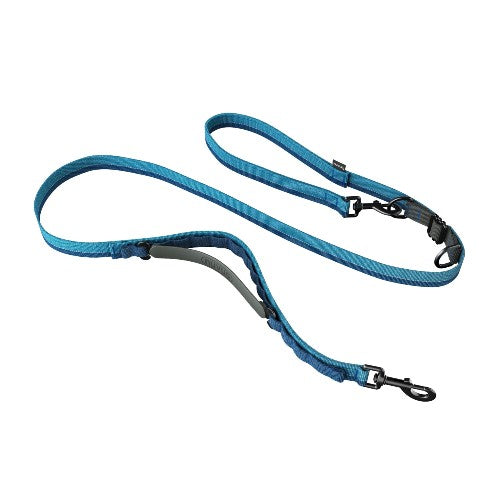 Nuvuq Laisse multifonctionnelle pour chien, Bleu Bleuet