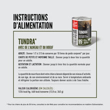 Load image into Gallery viewer, ORIJEN Chien Pâté Tundra avec foie 363 gr
