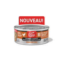 Load image into Gallery viewer, ORIJEN Chat Morceaux et effilochés / poulet 155 gr

