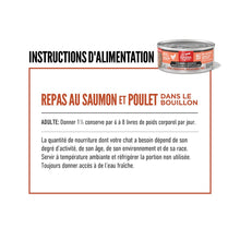 Load image into Gallery viewer, ORIJEN Chat Morceaux et effilochés Repas Saumon / Poulet 155 gr
