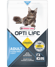 Load image into Gallery viewer, Opti-Life au poulet pour chat adulte STERILISED/LIGHT
