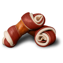 Load image into Gallery viewer, Os Better than Rawhide Zoë - Mini - Poulet BBQ - 234 gr (8,2 oz) - Paquet de 10
