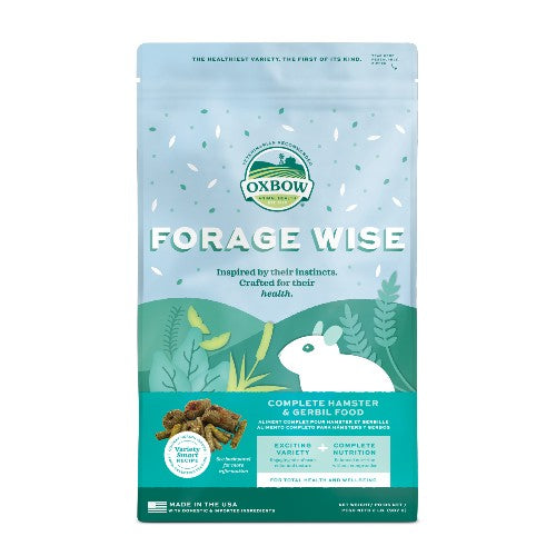 Oxbow Forage Wise - Nourriture pour hamster et gerbille 2 lbs