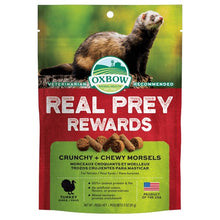 Load image into Gallery viewer, Oxbow Real Prey Rewards - Gâteries croquantes et moelleuses pour Furet - Saveur de dinde 3 oz
