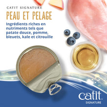Load image into Gallery viewer, Pâté Catit Signature - Poisson et poulet dans du bouillon d’os - Peau et pelage
