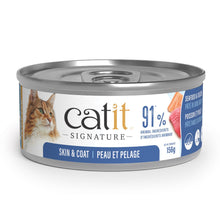 Load image into Gallery viewer, Pâté Catit Signature - Poisson et poulet dans du bouillon d’os - Peau et pelage
