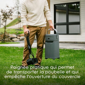 Pet Genie Poubelle à déchets pour chien (Inclut une recharge Jumbo)