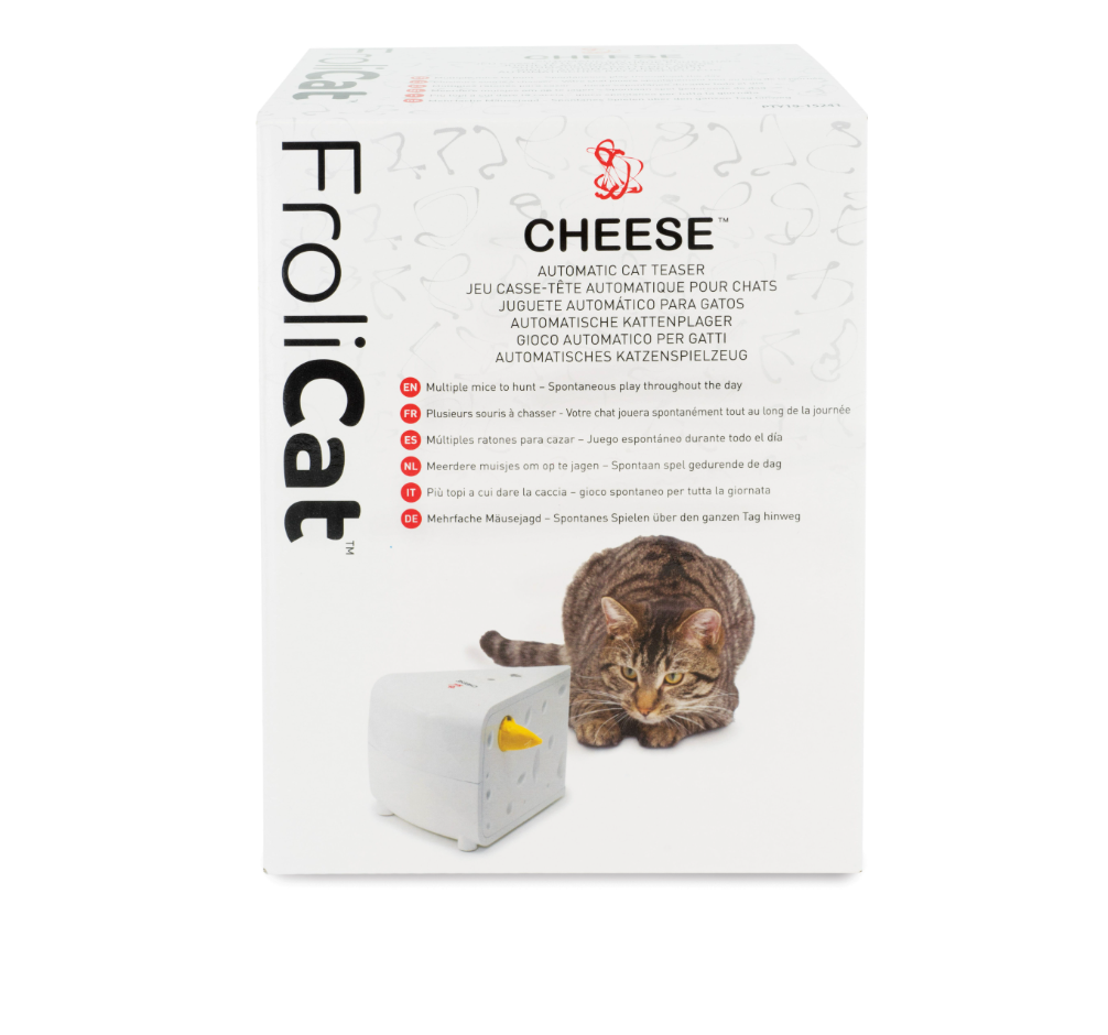 Petsafe Jouet Interactif Pour Chat, Forme De Fromage