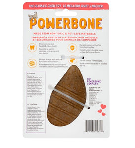 Powerbone Jouet à mâcher pour chien - Nylon & bambou - Cuisse de poulet 5.8 pouces