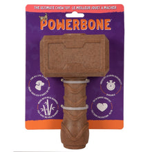 Load image into Gallery viewer, Powerbone Jouet à mâcher pour chien - Nylon &amp; bambou - Marteau 7 pouces
