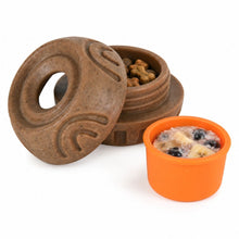 Load image into Gallery viewer, Powerbone Jouet d'enrichissement pour chien - Nylon &amp; bambou incluant une tasse en silicone
