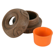 Load image into Gallery viewer, Powerbone Jouet d'enrichissement pour chien - Nylon &amp; bambou incluant une tasse en silicone

