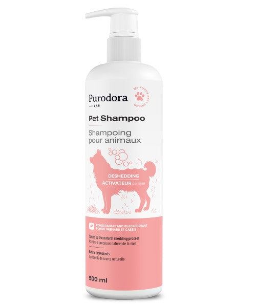 Purodora Lab Shampoing pour chien - Activateur de mue