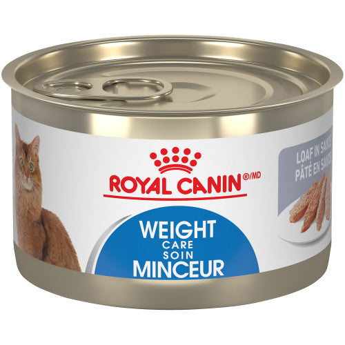 Conserve pour chat Royal Canin - Pâté en sauce soins Minceur