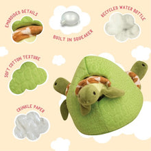 Load image into Gallery viewer, Snugarooz Jouet pour chien - 4 en 1 - Cache-cache tortues
