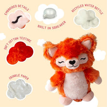 Load image into Gallery viewer, Snugarooz Jouet pour chien - Le panda roux Foxy
