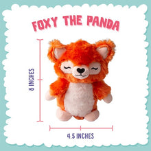 Load image into Gallery viewer, Snugarooz Jouet pour chien - Le panda roux Foxy
