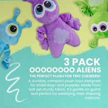 Load image into Gallery viewer, Snugarooz Jouet pour chien - Les 3 Extraterrestres
