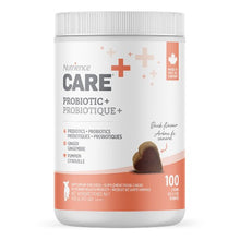 Load image into Gallery viewer, Suppléments Nutrience Care pour chiens - Probiotique+ - 100 bouchées tendres 400 gr
