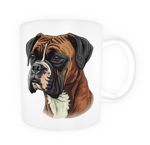 Tasse en céramique-Thème animaux-Boxer