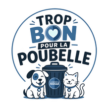 Load image into Gallery viewer, Trop bon pour la poubelle - Grand chien
