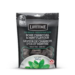 Trouw Nutrition Lifetime Biscuits à saveur de charbon d'os / menthe 340gr