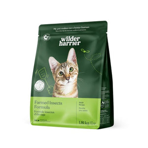 Wilder Harrier Nourriture sèche pour chat - Insectes d'élevage 1.81 Kg