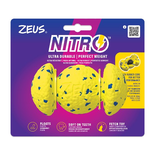 Zeus jouet Nitro - Balle lestée agrippante