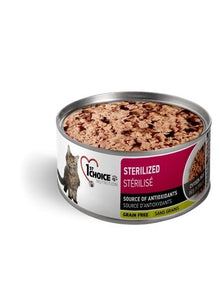 Conserve pour chat 1st Choice - Pâté formule Stérilisé - Boutique Le Jardin Des Animaux -conserve pour chatBoutique Le Jardin Des Animaux88615