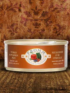 Conserve pour chat Fromm Four Stars- Pâté de dinde et citrouille 5.5oz - Boutique Le Jardin Des Animaux -conserve pour chatBoutique Le Jardin Des Animaux11251