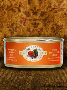 Conserve pour chat Fromm Four Stars- Pâté de poulet et saumon 5.5oz - Boutique Le Jardin Des Animaux -conserve pour chatBoutique Le Jardin Des Animaux11243