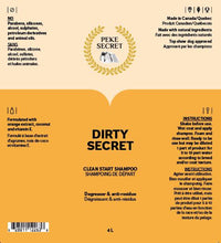 Load image into Gallery viewer, Shampoing naturel pour chien et chat Dirty Secret
