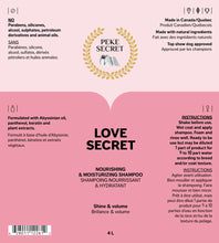 Load image into Gallery viewer, Shampoing naturel pour chien et chat Love Secret
