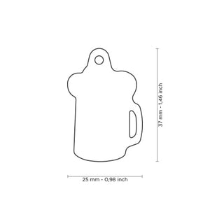 Médaille pour chien collection Food, Bière