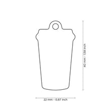 Load image into Gallery viewer, Médaille pour chien collection Food, Verre de café
