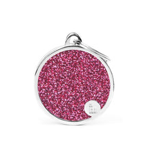 Load image into Gallery viewer, Medal collection SHINE, CIRCLE GLITTER PINK, SMALL

