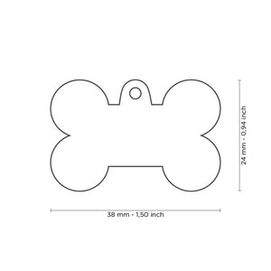 Medal Charms collection, "I LOVE MOM", MEDIUM