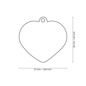Medal Charms collection, "I LOVE MOM", MEDIUM
