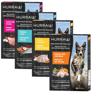 Hurraw raw fish dehydrated dog food
