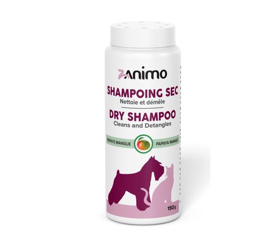 Zanimo dry shampoo for animals