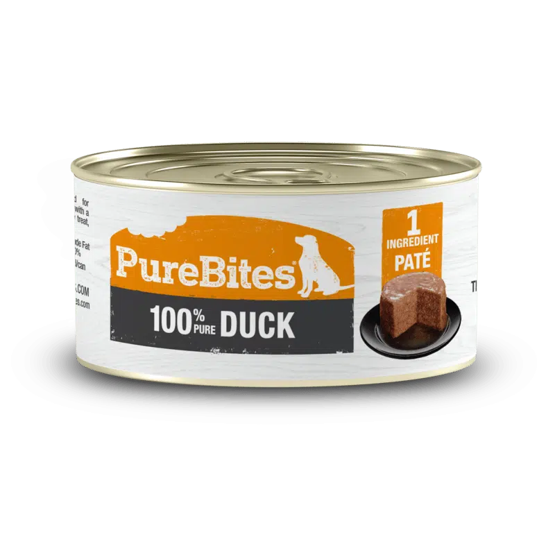 PureBites Canard – nourriture en conserve pour chiens