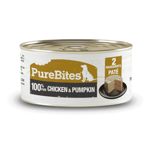 PureBites Poulet et Citrouille – nourriture en conserve pour chiens