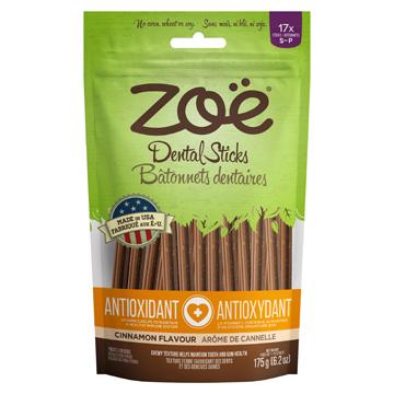 3 ou 6 paquets - Zoé gâterie dentaire à la cannelle pour petit chien 175g - Boutique Le Jardin Des Animaux -Gâterie pour chienBoutique Le Jardin Des Animaux92011